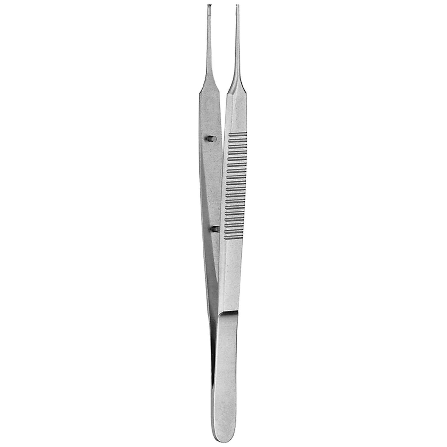 Thorpe Conjunctival Fixation Forceps, 2x3 Teeth, W/ Platform, 3 3/4" (9.5 Cm), 0.12 Mm Teeth